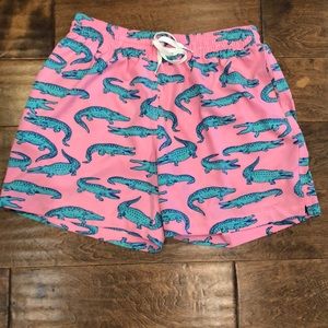 Men’s Chubbies Swim Trunks Pink Alligator